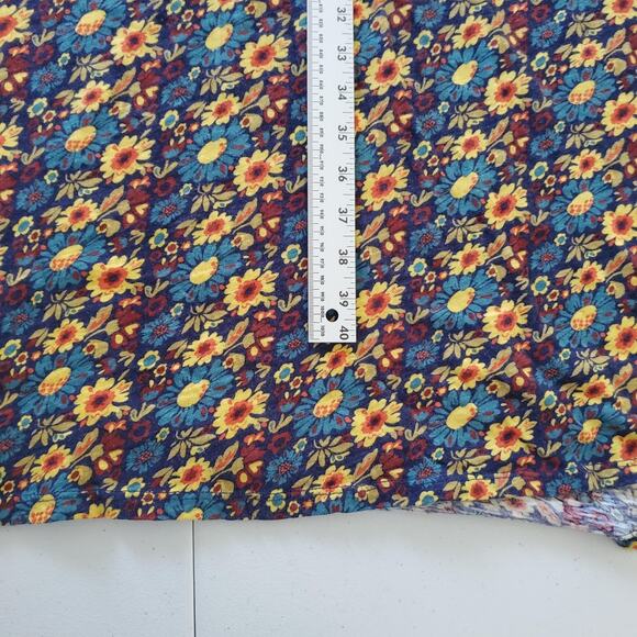 Natural Life Dress Womens L/XL Multicolor Floral Sunflower Sleeveless Swing Boho - Picture 5 of 8